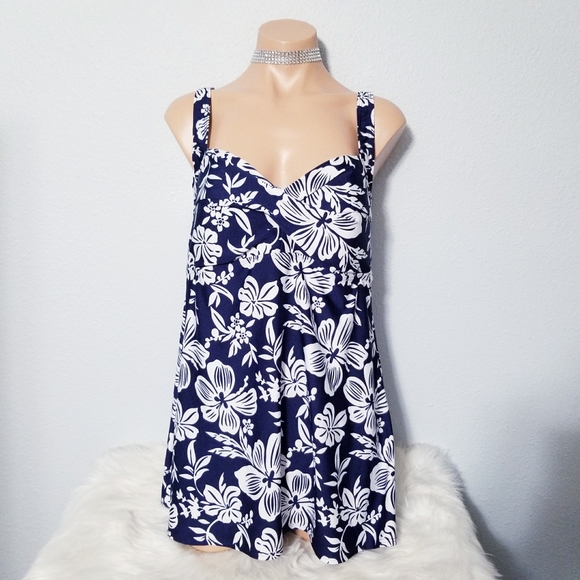 gabar Other - Plus Size Gabar floral print swimsuit bathing suit